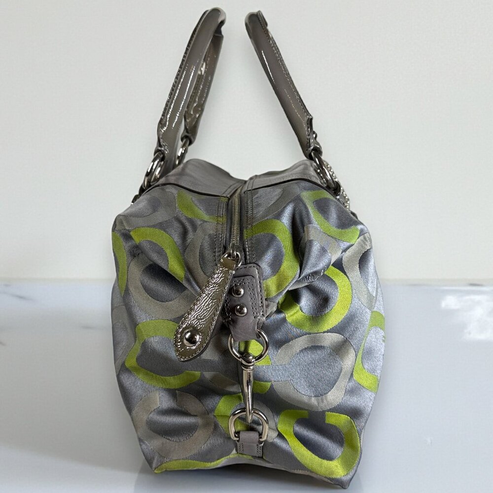 Coach Madison Sabrina Pop Op Art Signature Limited Edition Hobo Satchel - Picture 4 of 16